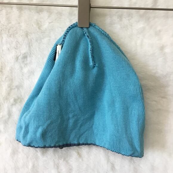 Oakley Blue & Gray Detail Buttons Knit Hat - Picture 3 of 8